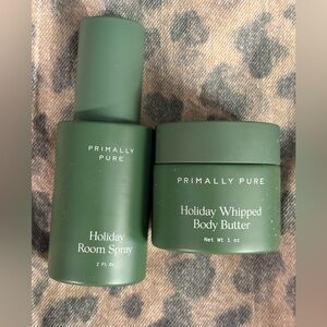 Primally Pure Holiday Whipped Body Butter & Room Spray